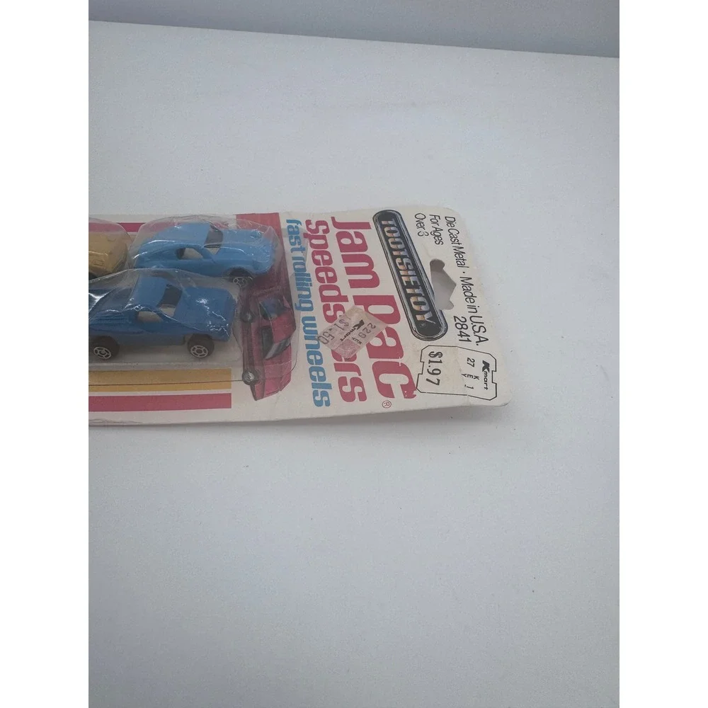 Tootsietoy Jam Pac Speedsters 1983 Die Cast Metal‎ Cars Set 8pc Vintage New 2841